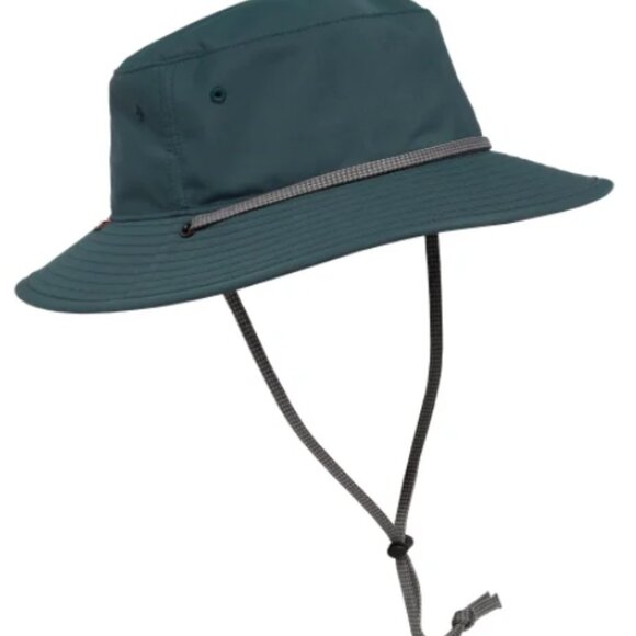 Solar Escape Other - Solar Escape Unisex UV Brimmer Vented UPF50 Strap Packable Bucket Hat NWT
